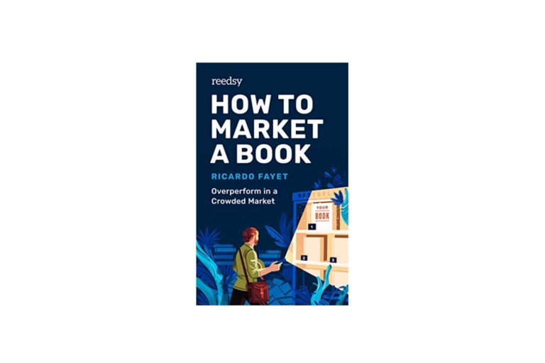 How to market a book book cover