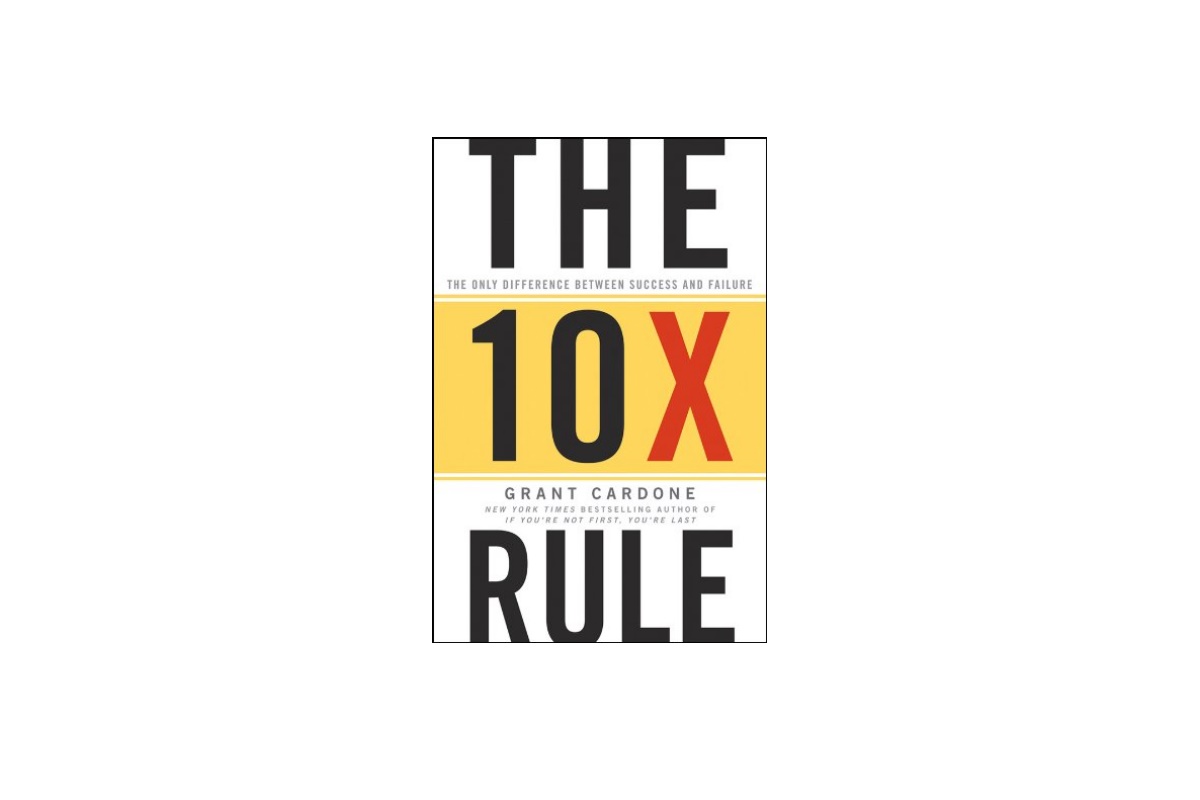 Book Summary: The 10X Rule, By Grant Cardone - Aure's Notes